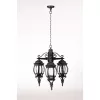 Стеклянный уличный светильник подвесной AMERICA S 83470S/3 Bl прозрачный Oasis Light