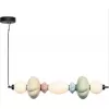 Стеклянный подвесной светильник Florentini SL6134.443.01 белый форма шар ST Luce Стеклянный подвесной светильник Florentini SL6134.443.01 белый форма шар ST Luce