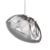 Стеклянный подвесной светильник Random 10469S Smoke конус Loft It