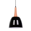 Подвесной светильник Derby LDP 7901 BK белый конус Lumina Deco