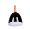 Подвесной светильник Derby LDP 7901 BK белый конус Lumina Deco