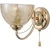 Стеклянное бра Adrianne 9174-401 цвет янтарь Rivoli