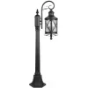 Стеклянный наземный фонарь LUCERNA 84807/18/PartA Bl прозрачный цилиндр Oasis Light