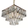 Хрустальная подвесная люстра 726 OML-72603-06 прозрачная Omnilux