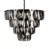 Стеклянная подвесная люстра Contemporary 10561/660 Smoke Loft It