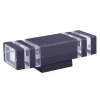 Настенный светильник уличный  UUL-S18A 2x60W/E27 IP65 BLACK прозрачный Uniel
