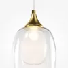 Стеклянный подвесной светильник Aura MOD016PL-01BS1 прозрачный Maytoni