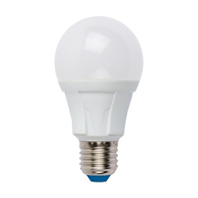 Лампочка светодиодная  LED-A60 8W/DW/E27/FR PLP01WH картон Uniel