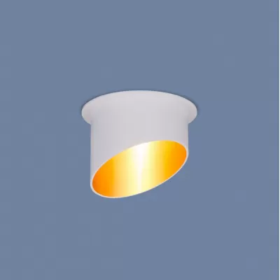 Точечный светильник 7011, 7005 7005 MR16 WH/GD белый/золото Elektrostandard