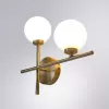 Стеклянное бра Bolla-Piccolo A3989AP-2AB белое форма шар Стеклянное бра Bolla-Piccolo A3989AP-2AB белое форма шар