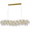 Хрустальная подвесная люстра Garde Art 2196/05/12PL прозрачная Stilfort