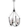 Стеклянная подвесная люстра Codita SL333.303.04 прозрачная ST Luce