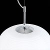 Стеклянный подвесной светильник Cesare SL1168.123.01 форма шар белый ST Luce