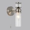 Стеклянное бра Denver 8277/1W прозрачное цилиндр Lumion