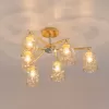 Стеклянная потолочная люстра Клод CL137162 цилиндр Citilux