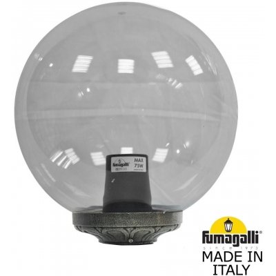 Уличный консольный светильник GLOBE 300 G30.B30.000.BZF1R Fumagalli