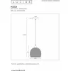 Подвесной светильник Mesh 43404/22/30 черный Lucide