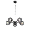 Стеклянная подвесная люстра  V4482-1/5 форма шар прозрачная Vitaluce