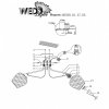 Стеклянная потолочная люстра Sarno 66558.01.37.03 форма шар белая