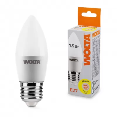 Лампочка светодиодная  25YC7.5E27 Wolta
