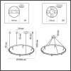 Подвесной светильник Fonda 4317/93L цилиндр белый Odeon Light