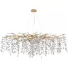 Хрустальная подвесная люстра Delica 4969/14 прозрачная Odeon Light