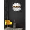 Хрустальная подвесная люстра  LDP 8017-400 MD прозрачная Lumina Deco