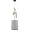 Подвесной светильник Bagel 5410/1A цилиндр серый Odeon Light