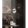 Стеклянный подвесной светильник Crystal rock OM820083-1G (MD-020B-1 gold) прозрачный DeLight Collection