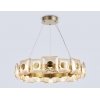 Стеклянная подвесная люстра High Light LH31027 цвет янтарь Ambrella