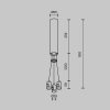 Подвесной набор Accessories for tracks Flarity TRA154SW-BB-R-B Maytoni
