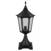 Стеклянный наземный фонарь ALBORG L 79704L SB3L Bl прозрачный Oasis Light