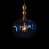 Стеклянный подвесной светильник Melon 10426 Blue форма шар Loft It