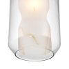 Стеклянный подвесной светильник Milan 10038 VL5724P21 цилиндр белый Vele Luce
