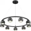 Подвесной светильник Luazana 8242/9 форма шар черный Lumion
