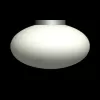 Стеклянный потолочный светильник Uovo 807010 белый Lightstar