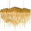Подвесная люстра Volver 10404/720L GD цвет золото Loft It