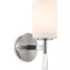 Стеклянное бра High Light LH56255 белое цилиндр Ambrella