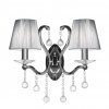 Бра Bellisica LDW 8033-2 SL конус серое Lumina Deco