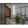 Стеклянный подвесной светильник High Light LH11023 цилиндр Ambrella