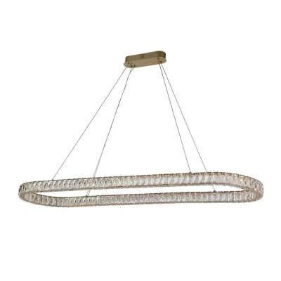 Подвесной светильник 8580 8580/140 C oval gold Newport