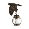 Стеклянный настенный фонарь уличный Hunt 1847-1W прозрачный Favourite