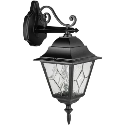 Настенный фонарь уличный QUADRO M lead GLASS 79902MlgW/02 Bl Oasis Light