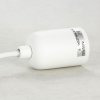Стеклянный подвесной светильник  LSP-8519 белый Lussole