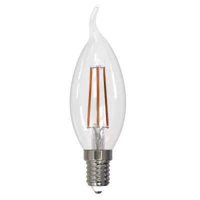 Светодиодный лампочка светодиодная  LED-CW35-9W/3000K/E14/CL/DIM GLA01TR картон Uniel