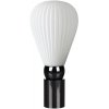 Стеклянный интерьерная настольная лампа Elica 5418/1T белый Odeon Light