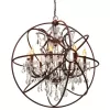 Подвесная люстра Enrike LOFT1897/8 коричневая Loft It Подвесная люстра Enrike LOFT1897/8 коричневая Loft It