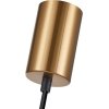 Стеклянный подвесной светильник Dubbel 4352-1P цвет янтарь F-Promo