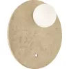 Стеклянный настенный светильник Earthy SL1194.421.01 форма шар белый ST Luce Стеклянный настенный светильник Earthy SL1194.421.01 форма шар белый ST Luce
