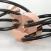 Стеклянная потолочная люстра Manitoba GRLSP-8290 прозрачная Lussole